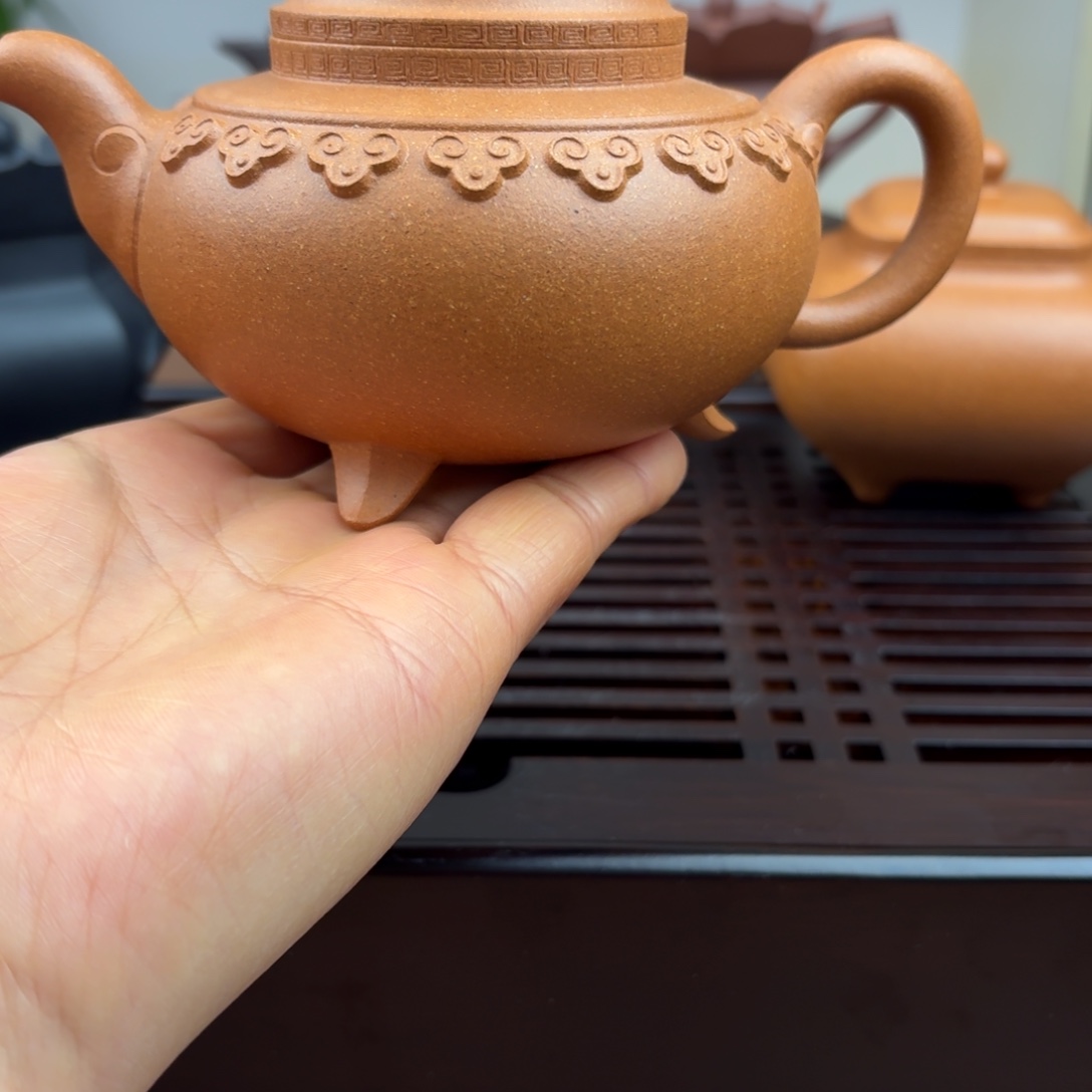 鱼***茶壶紫砂宜兴紫砂260