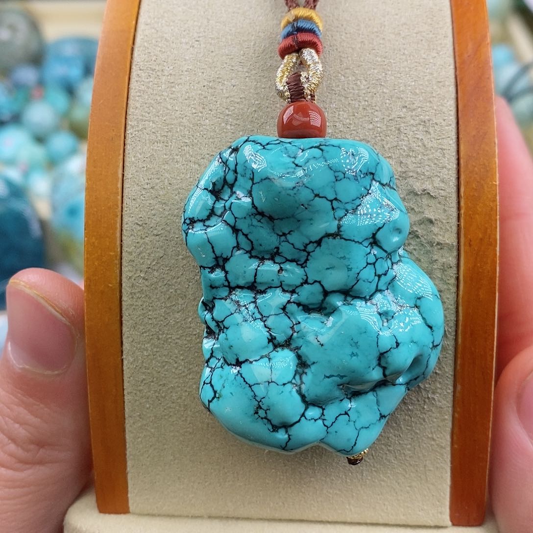 绿松石珠宝奇石未镶嵌