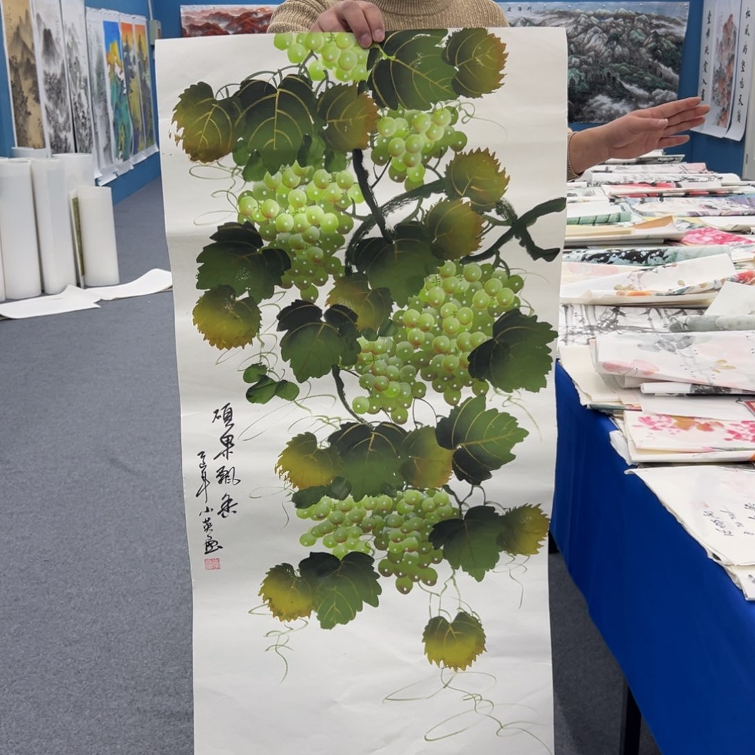 国画绘画作品请欣赏展示