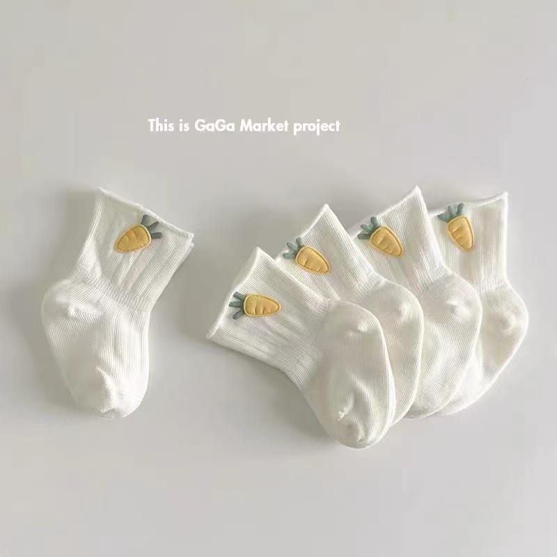 （新生儿）宝宝袜 春秋纯棉可爱袜 三双装