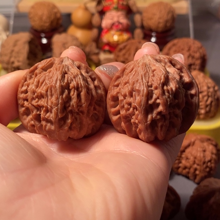 文玩核桃吊坠40正磨