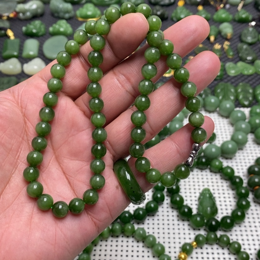 【闪购商品】和田玉（碧玉）颈饰未镶嵌S**D