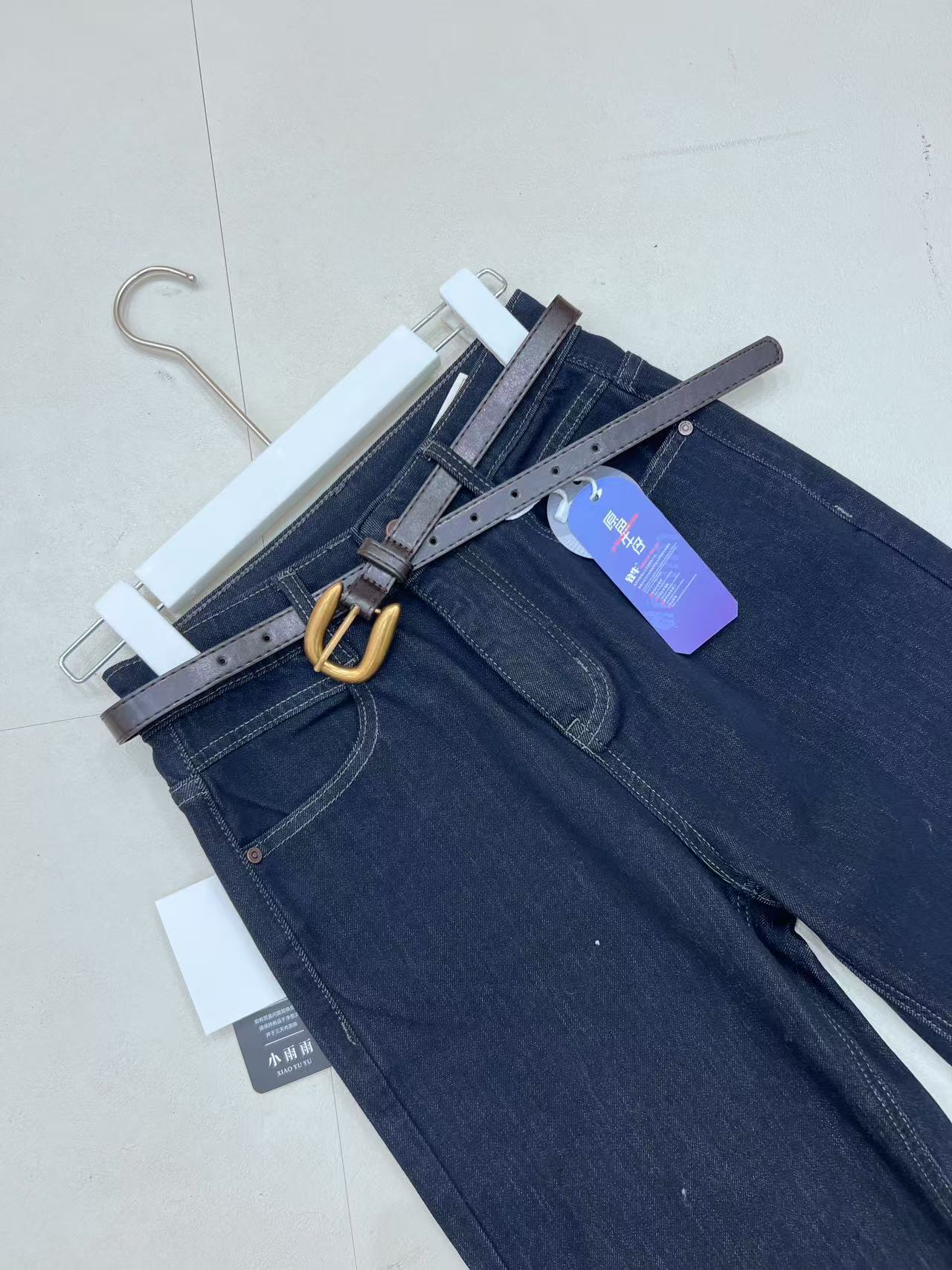 【嘟嘟专属服饰】原色牛仔裤 79025