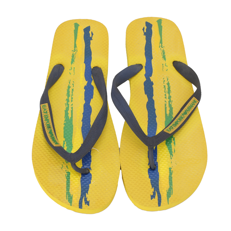 EMPORIO ARMANI/安普里奥·阿玛尼男士人字拖拖鞋6021610083-019