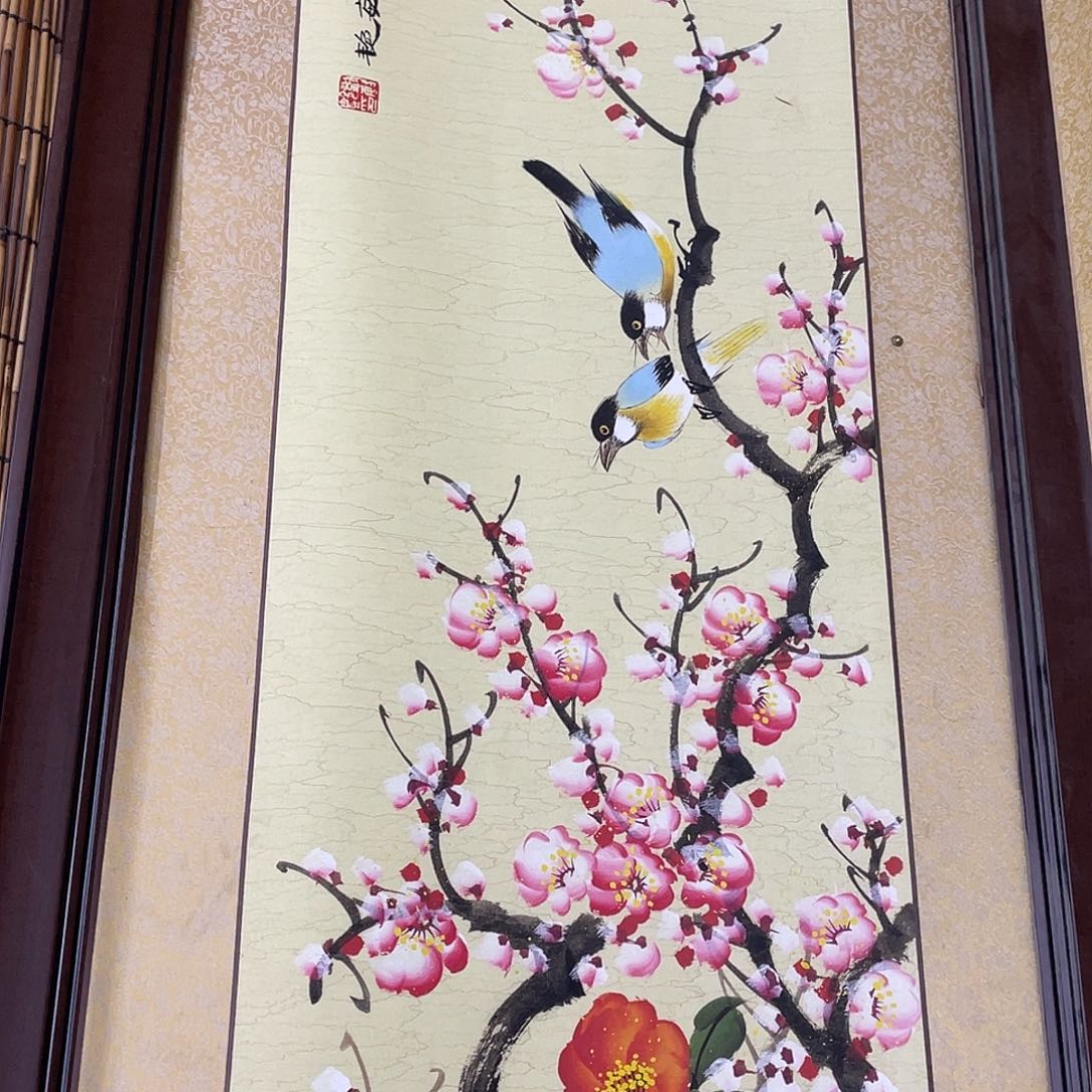 西***烈国画老师手笔手绘作品N