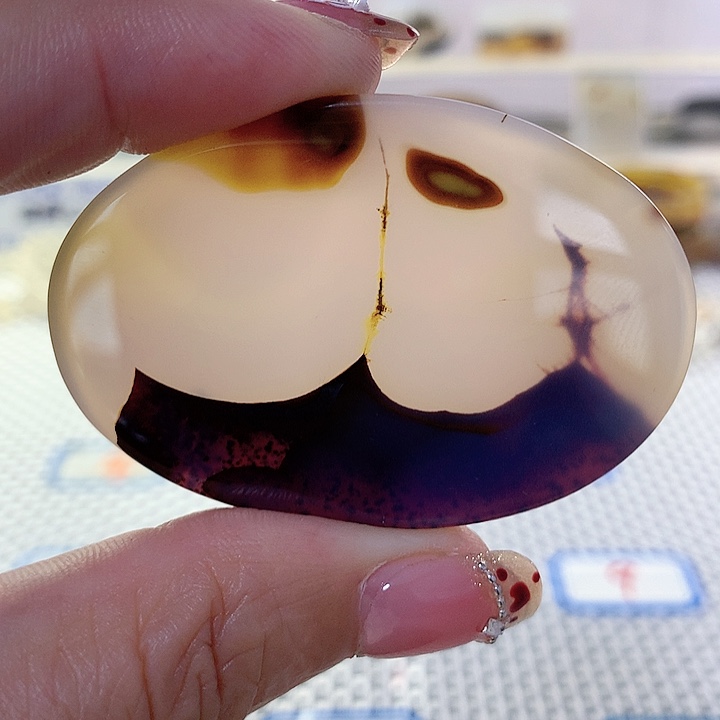 玛瑙/玉髓吊坠未镶嵌