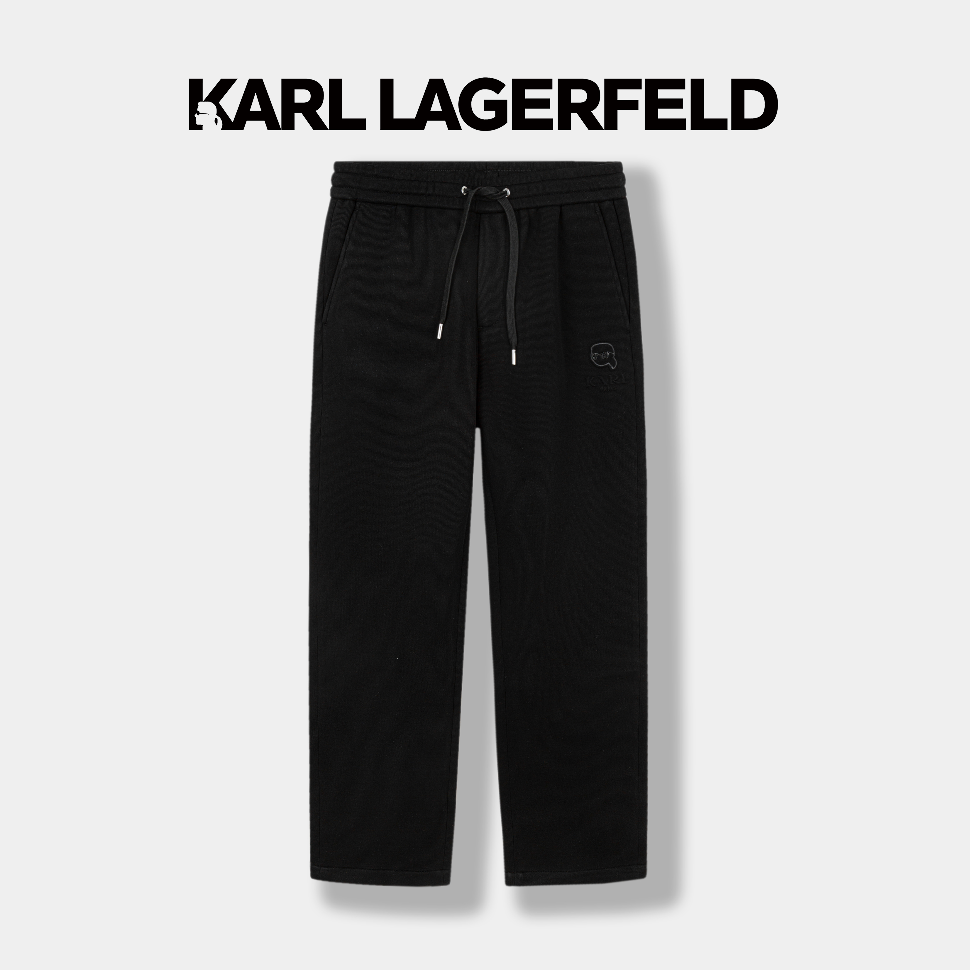 【卡尔男装】KARL LAGERFELD/ 秋冬时尚直筒百搭休闲裤1K1E50402433