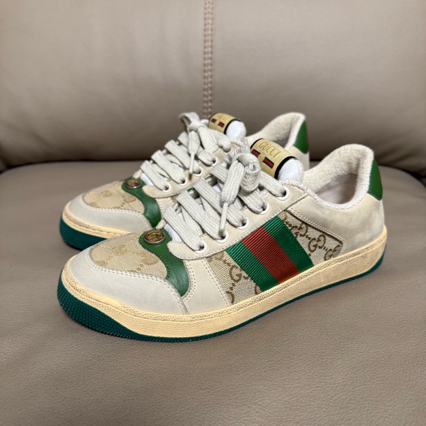 99新 GUCCI/古驰 36.5码/99新/gucci古驰/小脏鞋