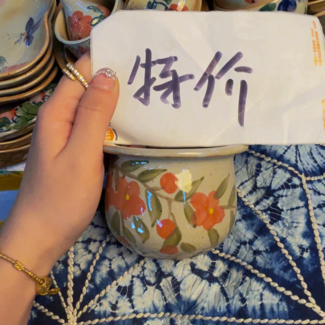 瓷片景德镇陶瓷手工手绘