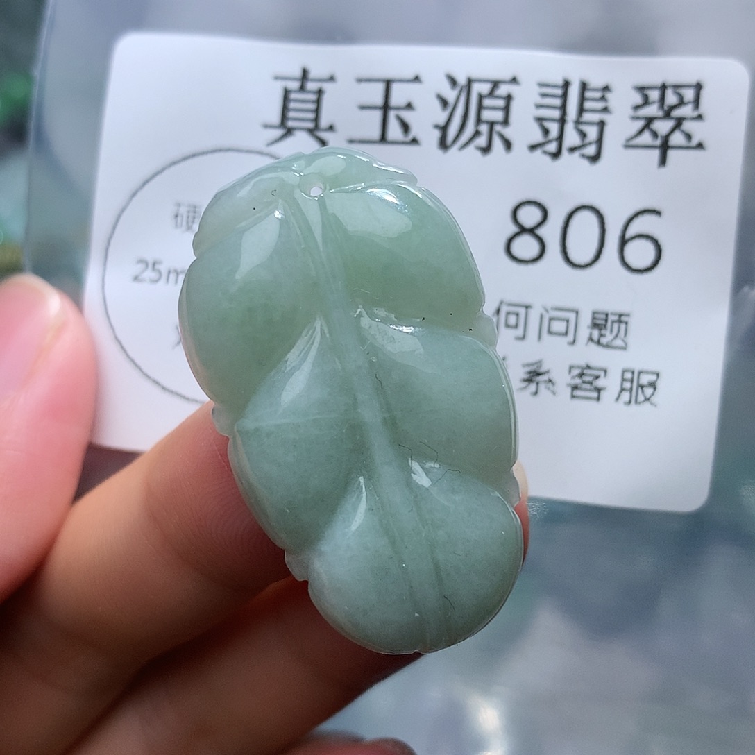 翡翠未镶嵌颈饰806