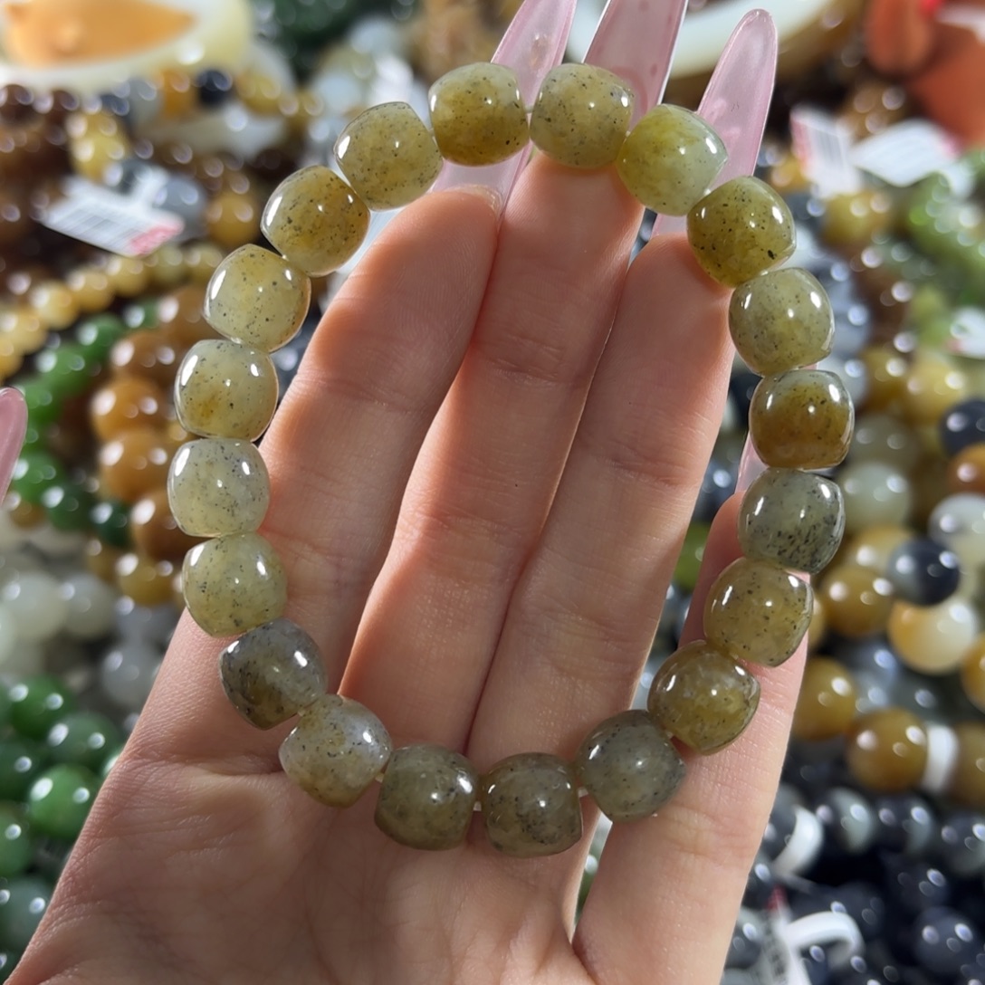 和田玉未镶嵌手链290