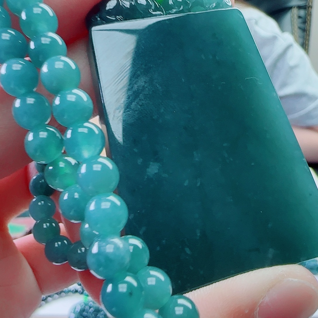 颈饰未镶嵌翡翠多样性随机发其一