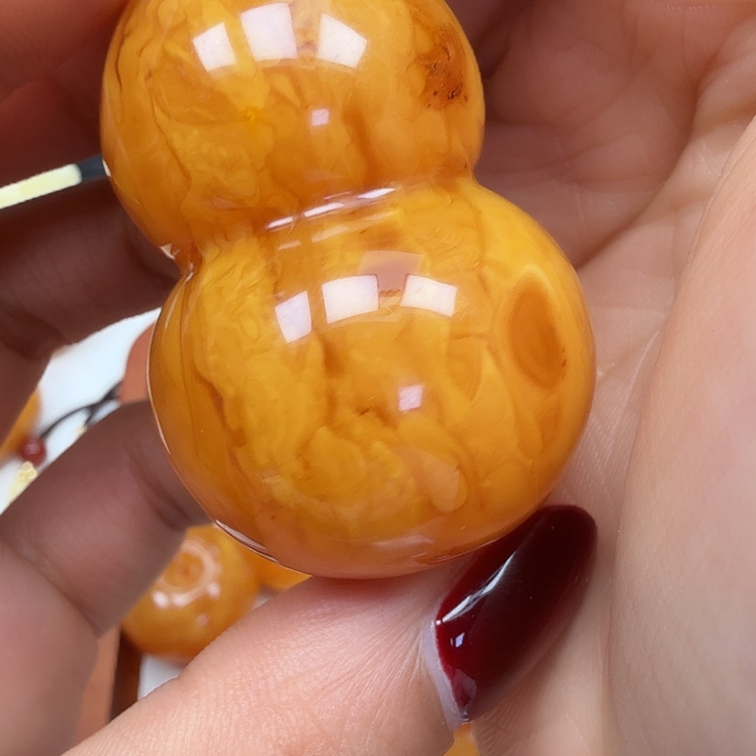 琥珀未镶嵌裸石你好