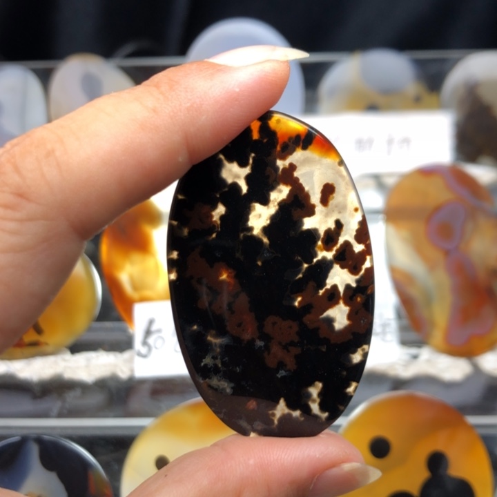合金玛瑙/玉髓珠宝奇石56
