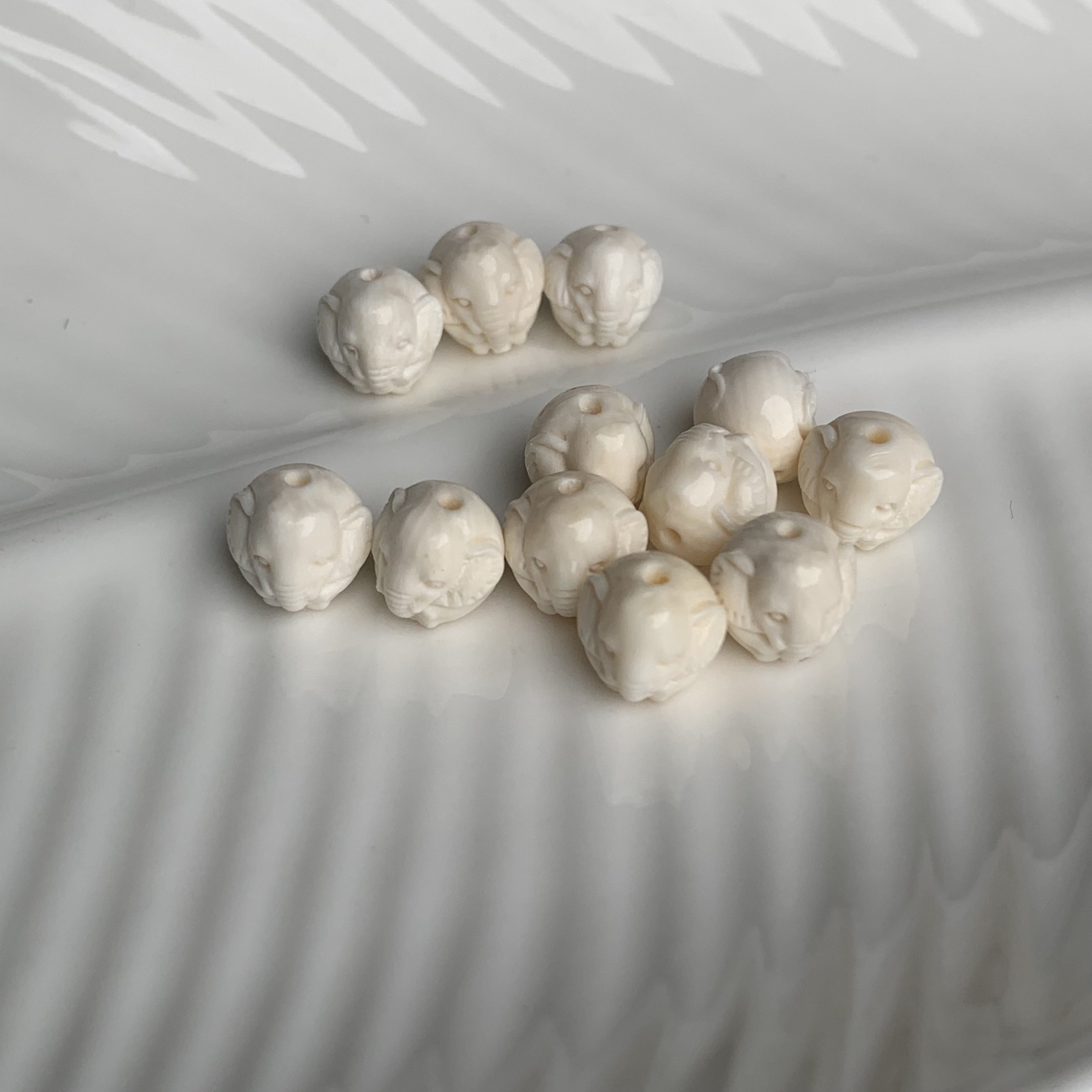 猛犸大象雕刻件diy饰品MM27多样性发其一