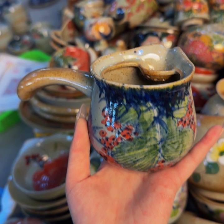 瓷片手工手绘陶瓷细微不一样