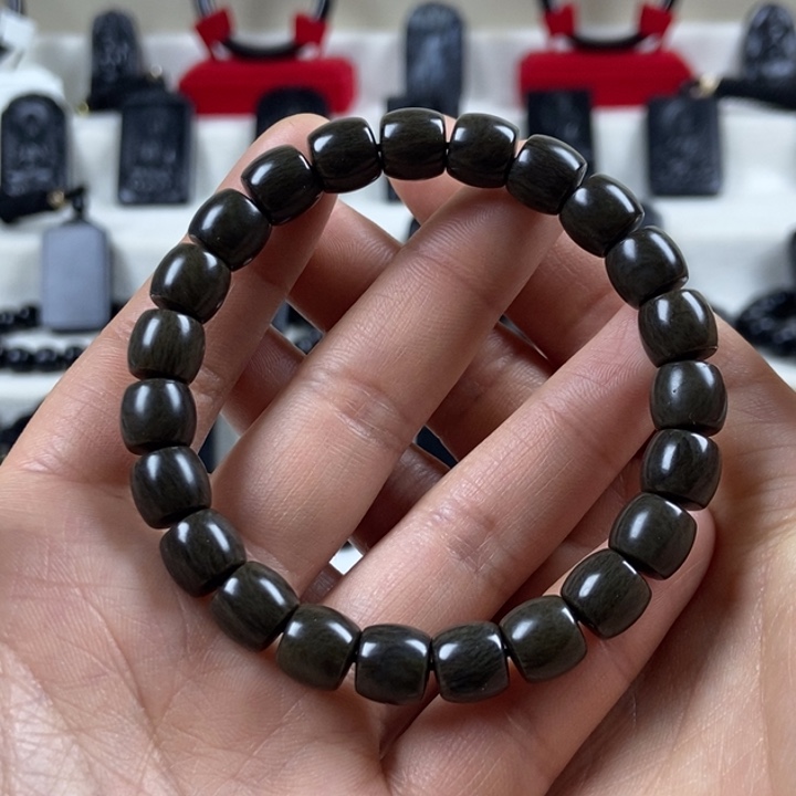 和田玉未镶嵌手串卡9直切糖草花