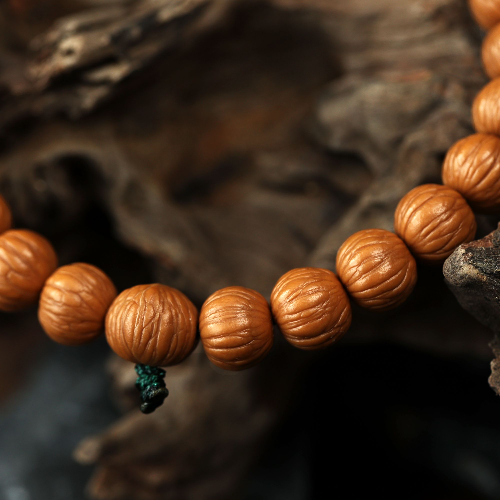 【洛唐出品】土豪猴头-原皮原色-S级毕业款-猴头手串