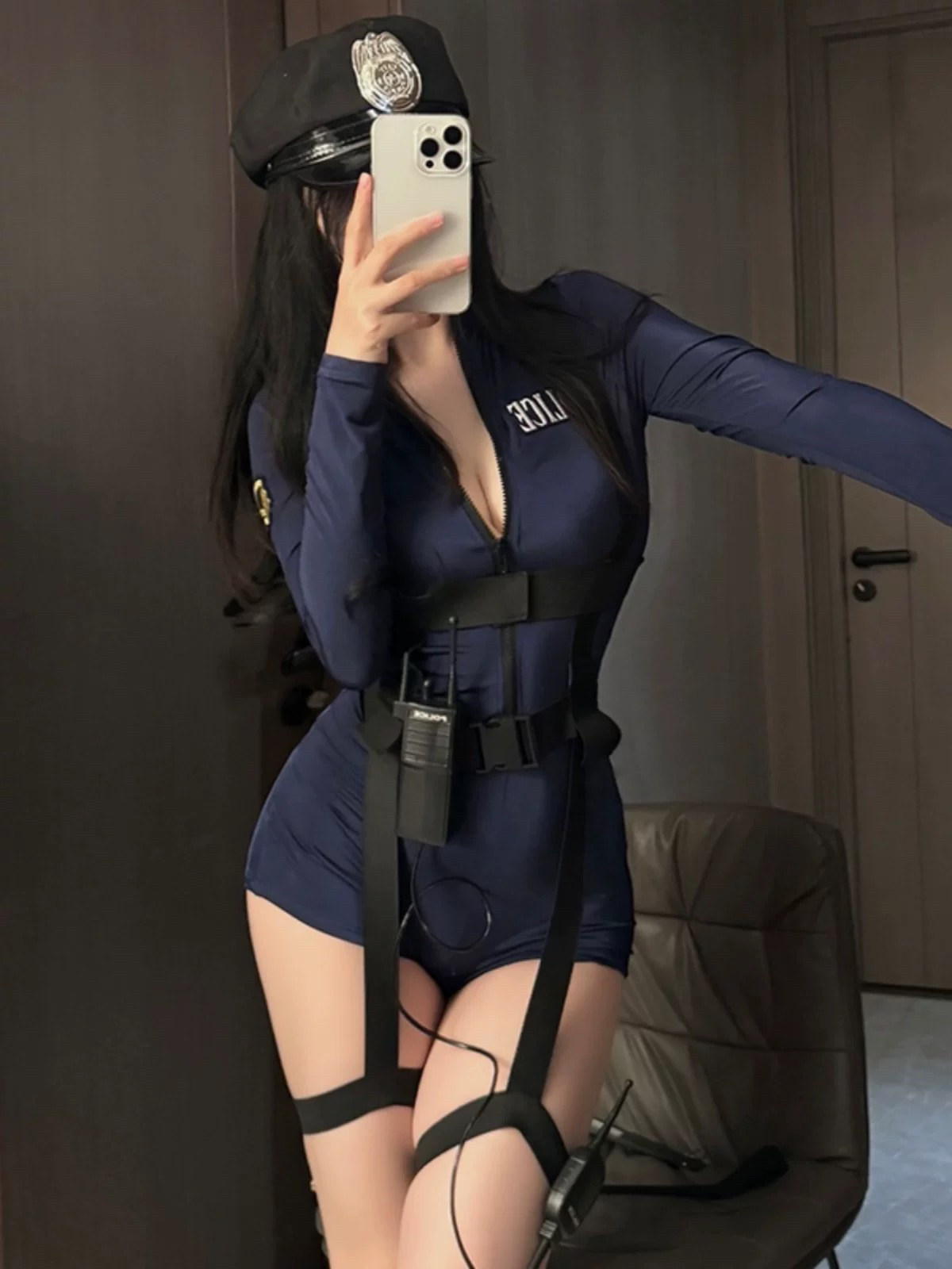 密恋【这里是FBI！】御姐气质性感纯欲风显瘦COS女紧身睡衣