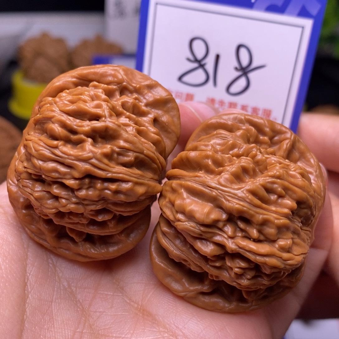 把件文玩核桃44四座楼818