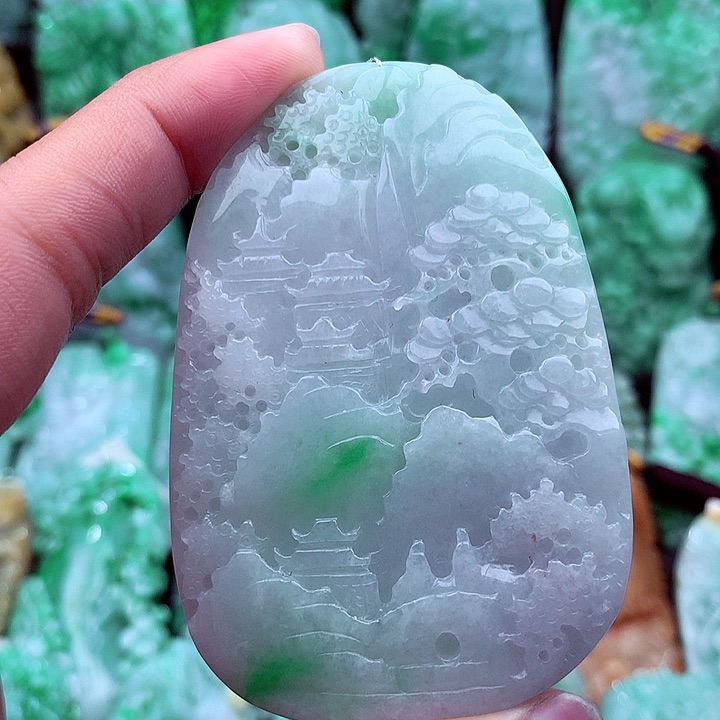 翡翠吊坠(不含链)未镶嵌