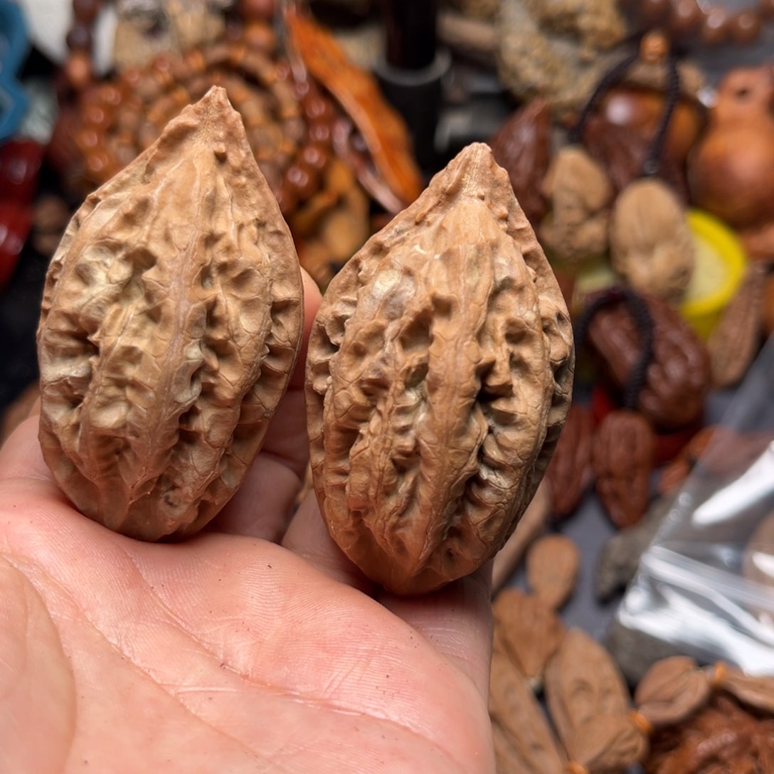 吊坠文玩核桃江**串瑕疵51