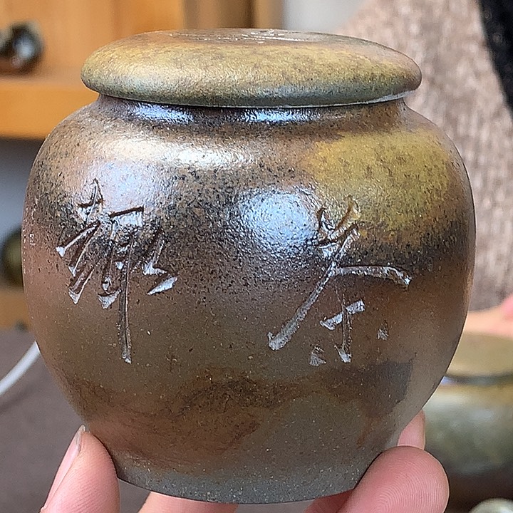 紫砂柴烧纯自然柴烧