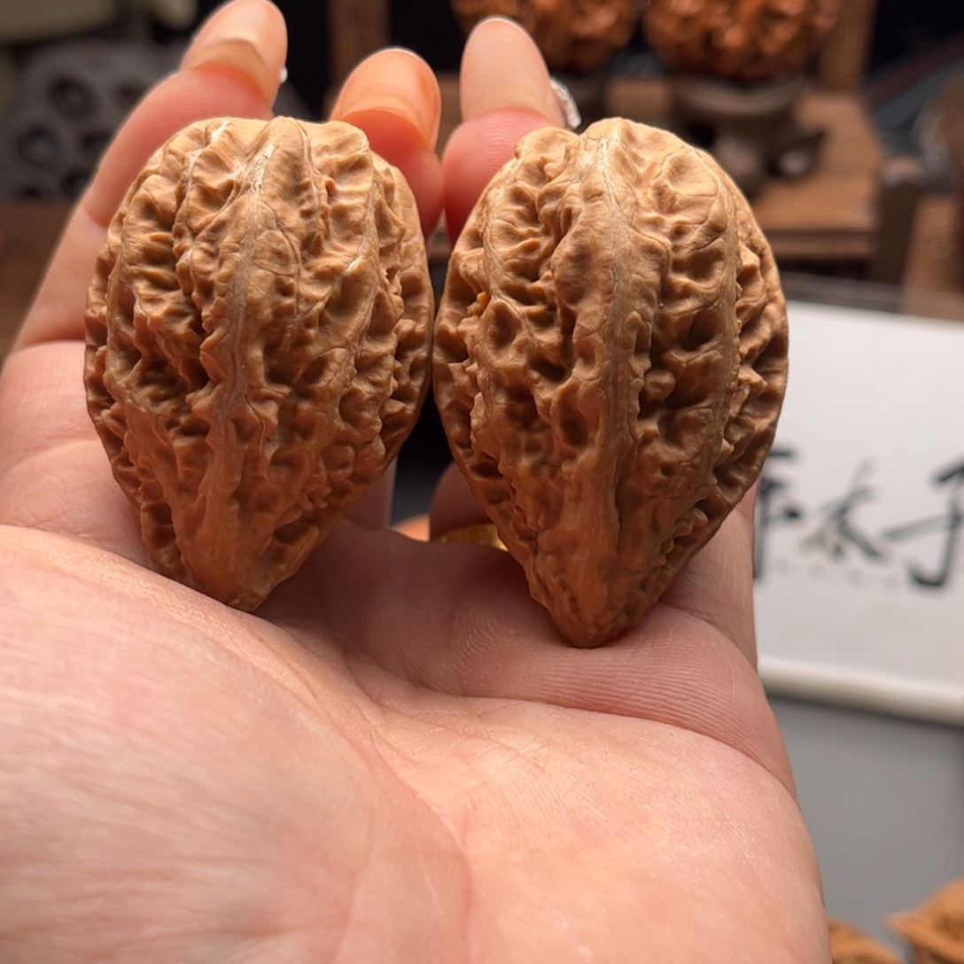 文玩核桃把件关东木子家楸大胖78