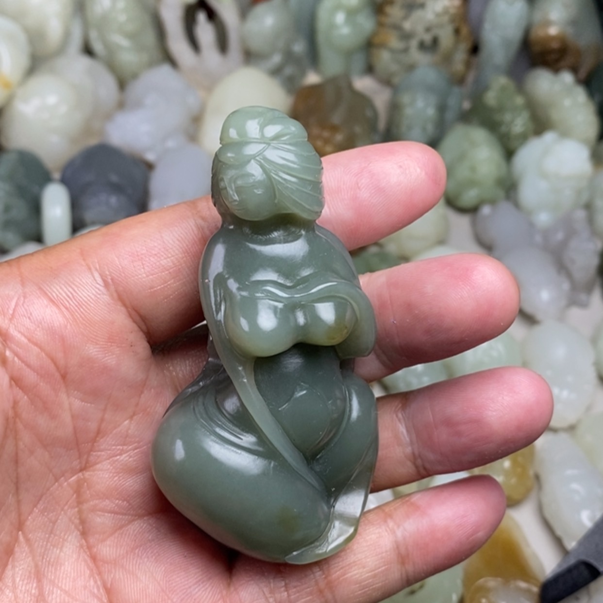 【闪购商品】和田玉未镶嵌把件