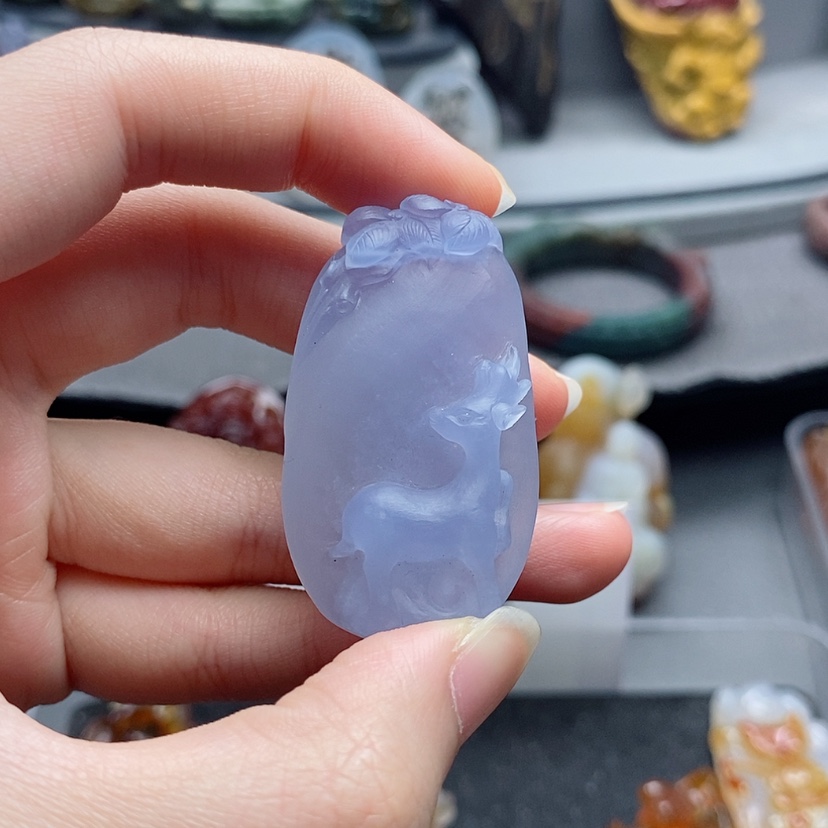 【闪购商品】未镶嵌吊坠定制玛瑙