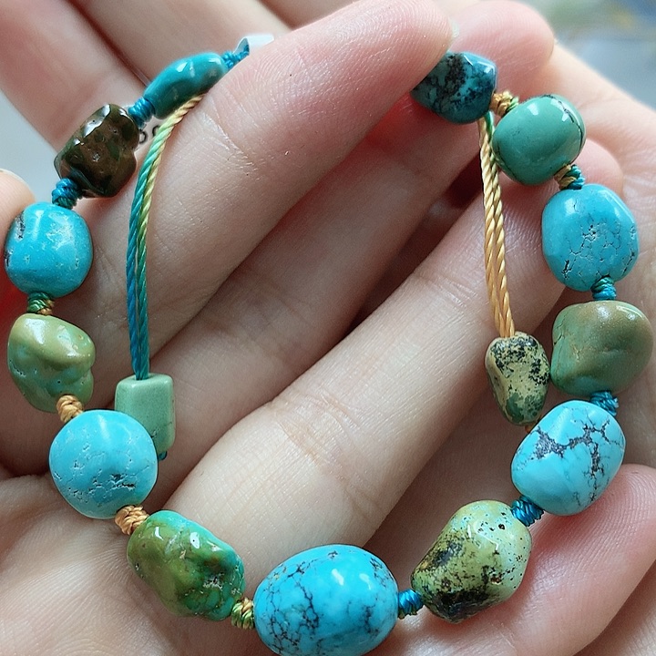 未镶嵌绿松石珠宝奇石