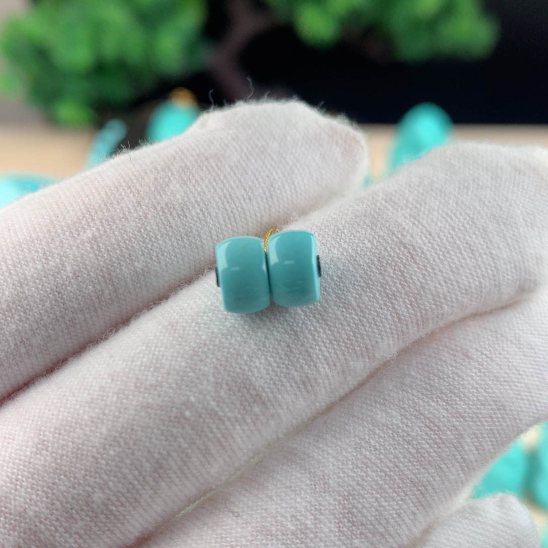 【闪购商品】绿松石配珠卡6.8未镶嵌