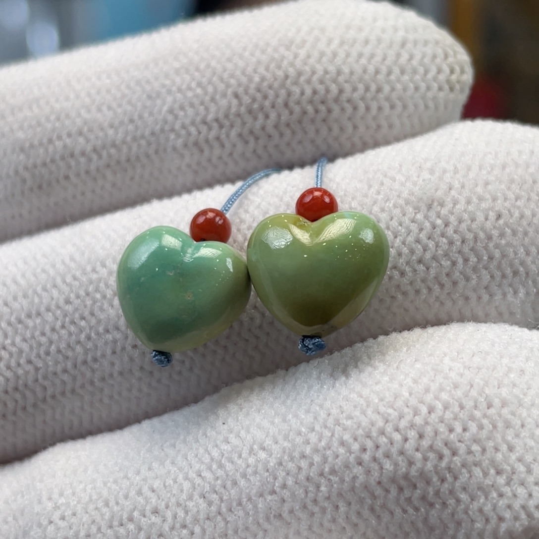 绿松石未镶嵌挂件