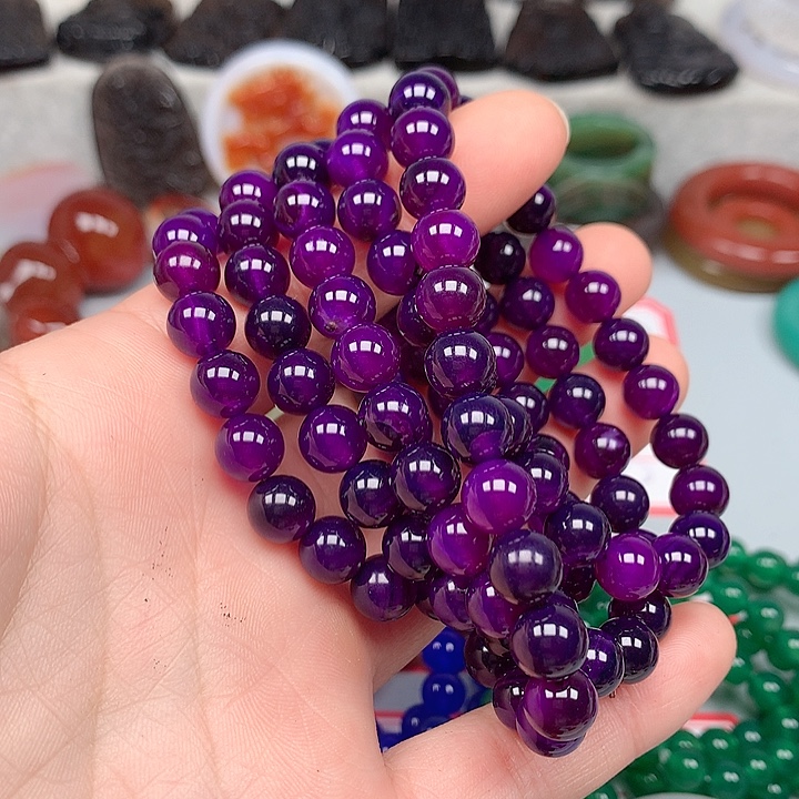 感***柔未镶嵌颈饰玛瑙/玉髓