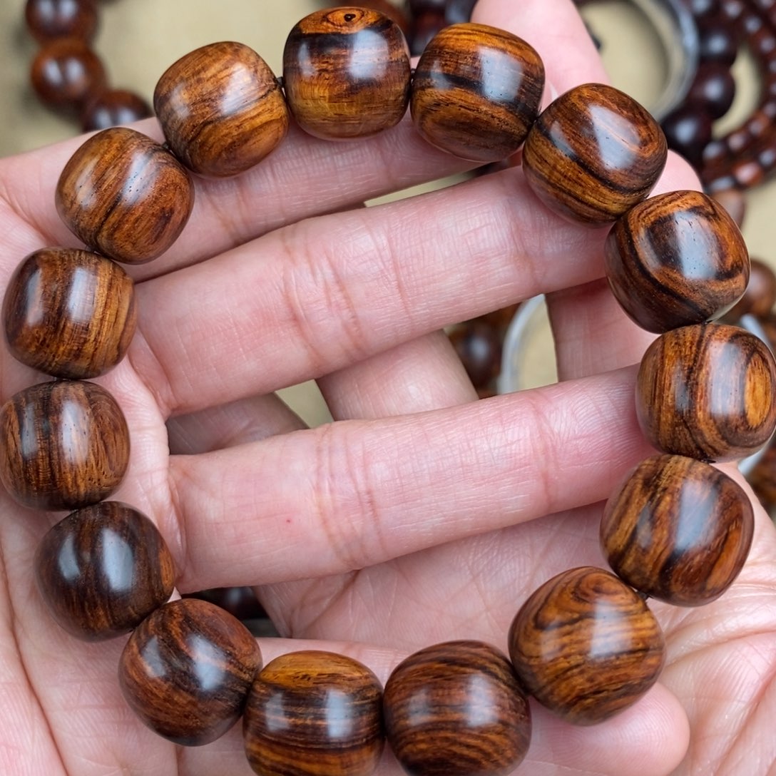 黄花梨/降香黄檀手串/手链15✖️15