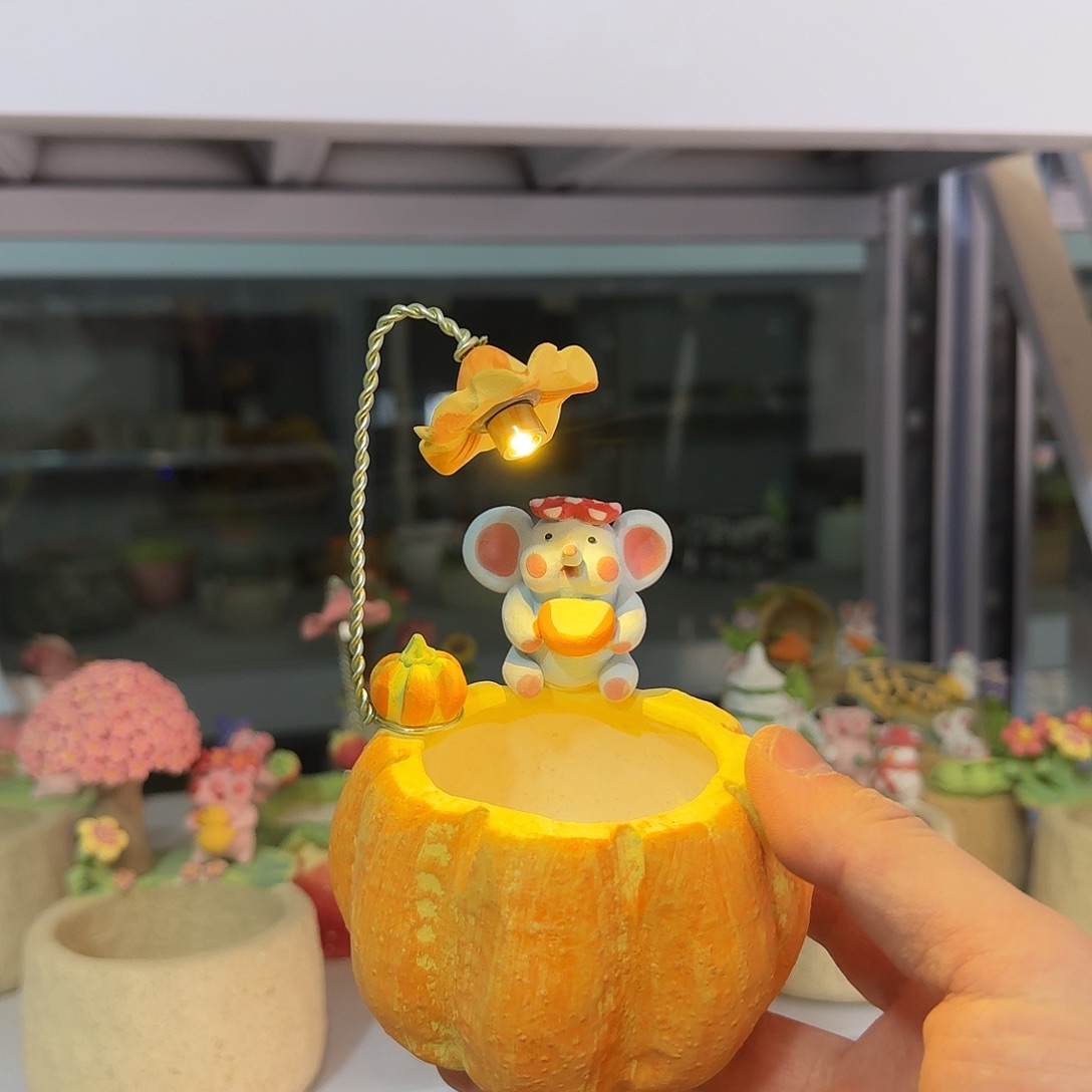 厂家直销手工花盆摆件