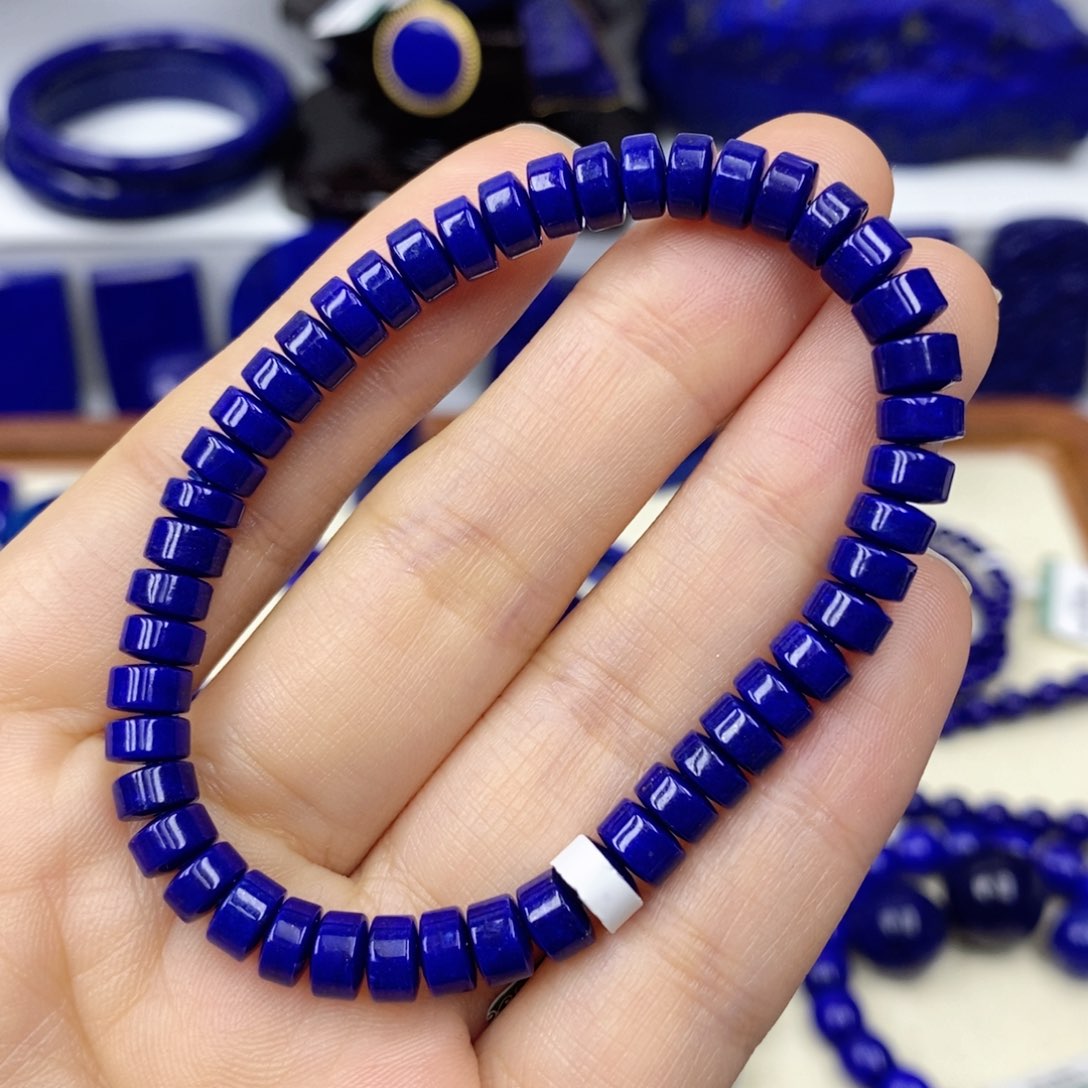 青金石手链未镶嵌