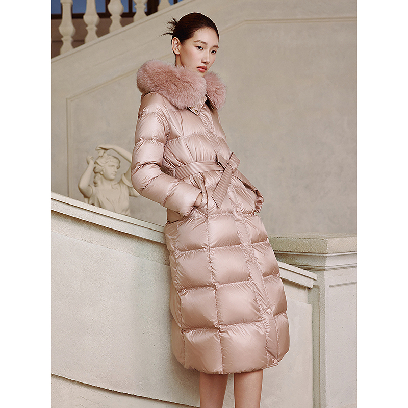 Song of Song/歌中歌2025冬季粉色雪霁轻羽·零压羽绒服5C65508050