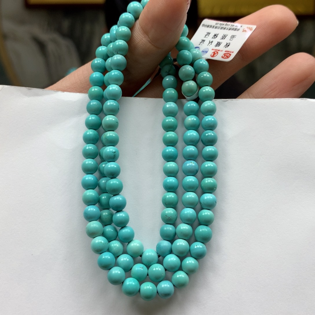 绿松石长链未镶嵌