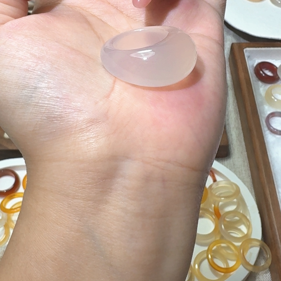 未镶嵌戒指玛瑙/玉髓623港15