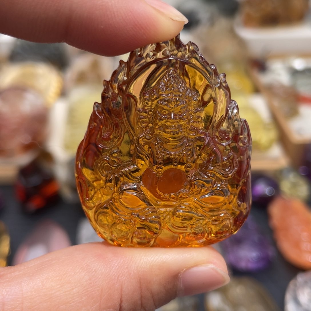 水晶颈饰未镶嵌定制