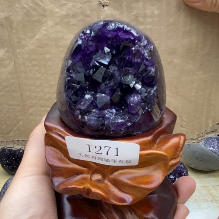 紫晶大型摆件（非配饰）未镶嵌