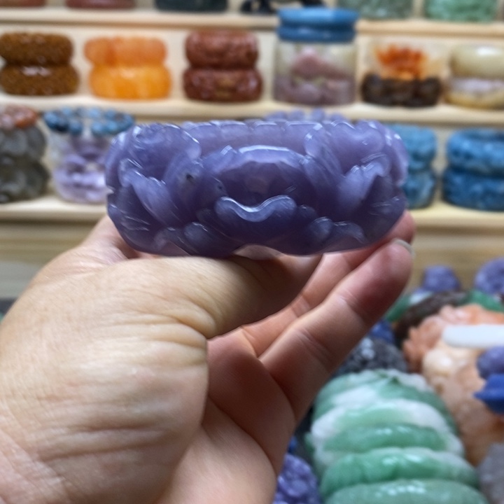 未镶嵌手镯石英质玉安*