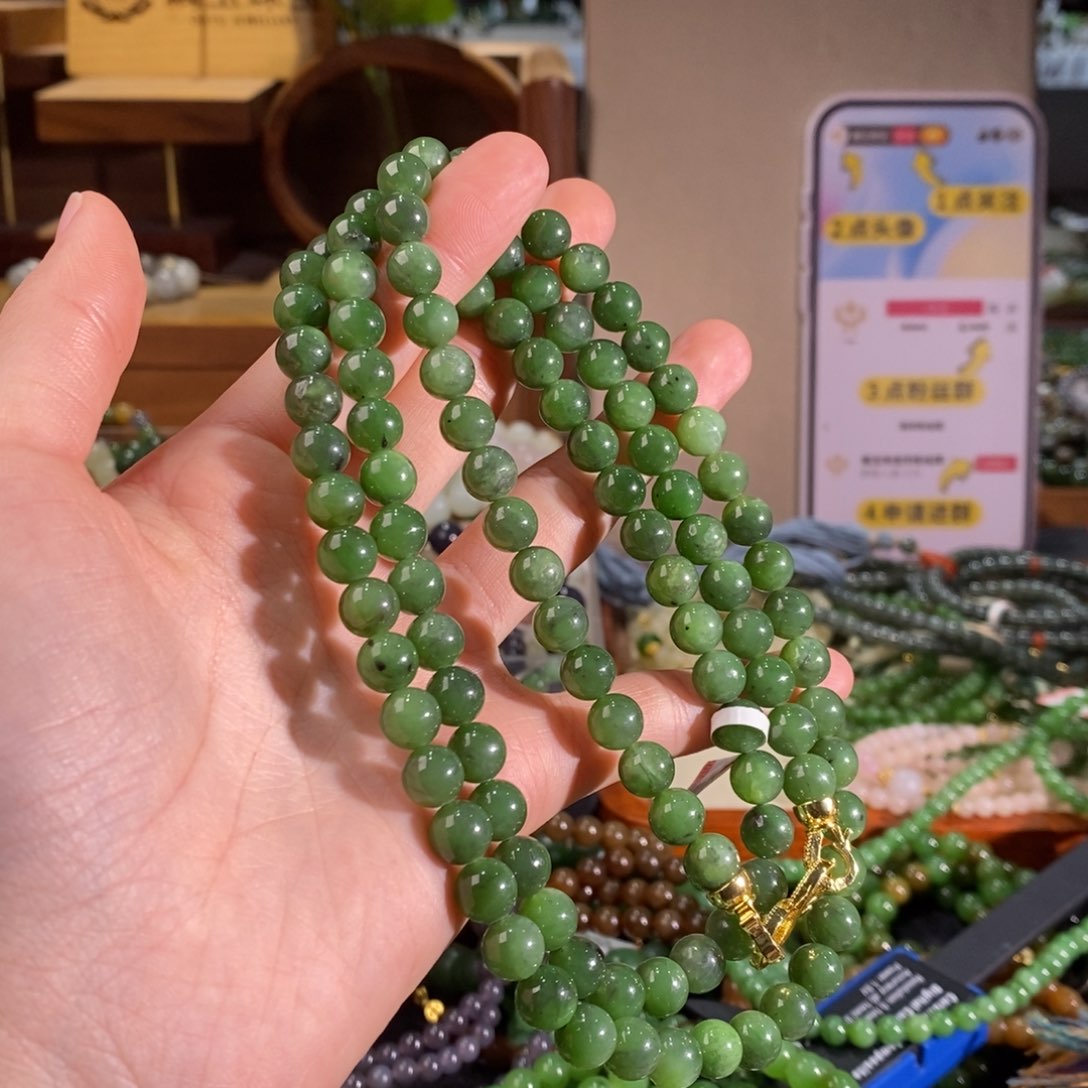 和田玉手链未镶嵌