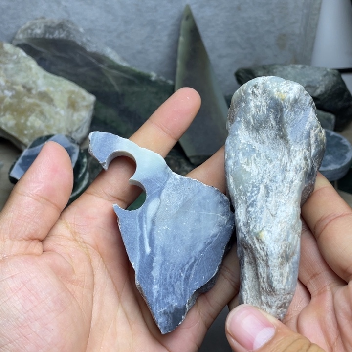 和田玉未镶嵌珠宝半成品