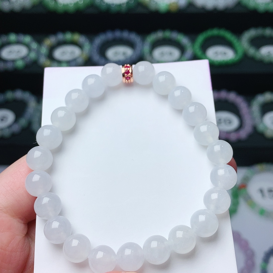 翡翠手链未镶嵌翡翠