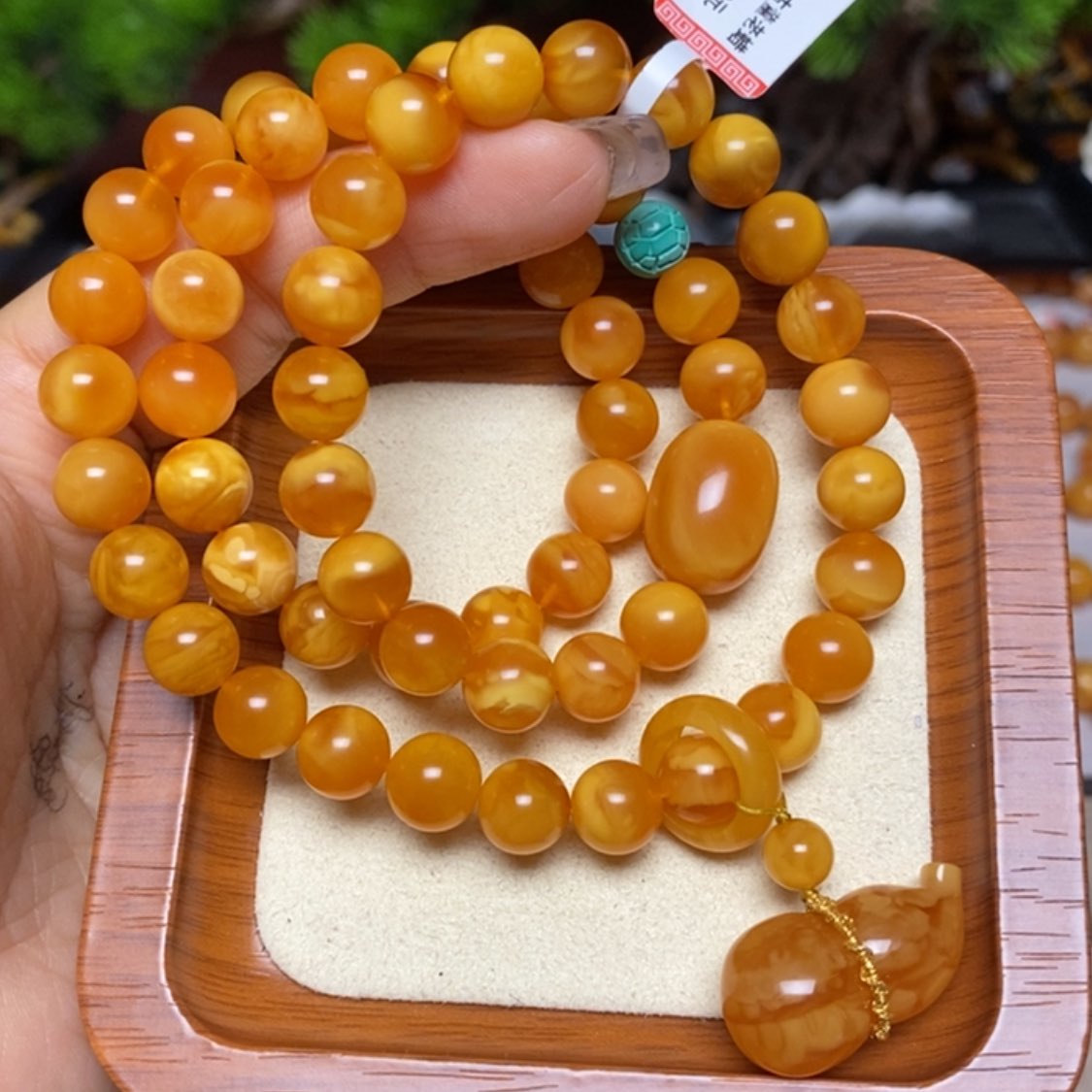 【闪购商品】手链蜜蜡未镶嵌手串