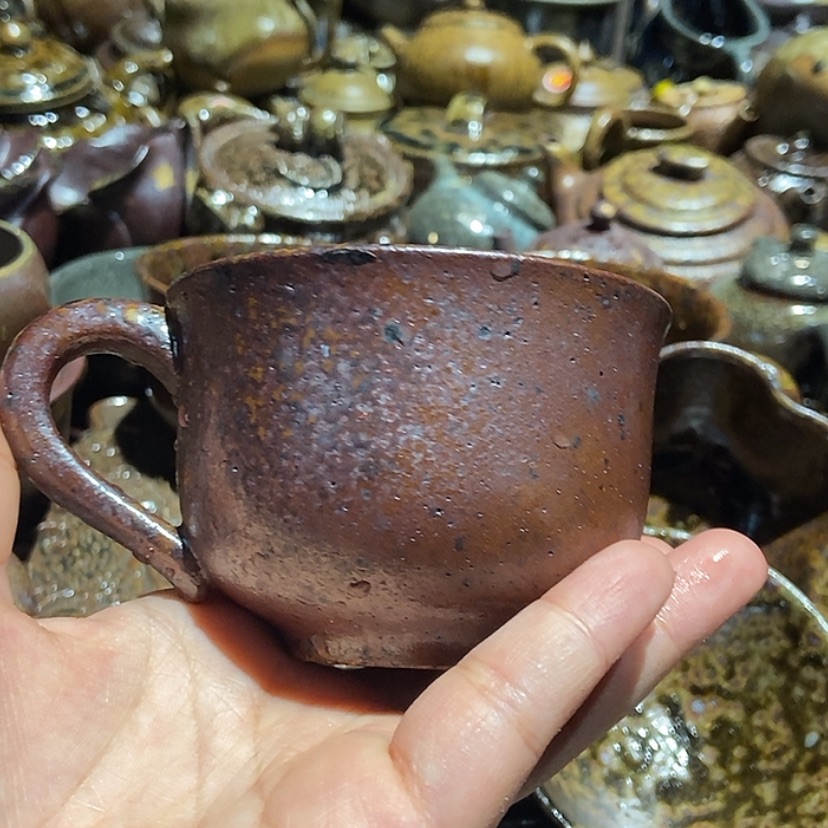 【闪购商品】茶杯紫砂悠**叔瑕疵沉香咖啡杯