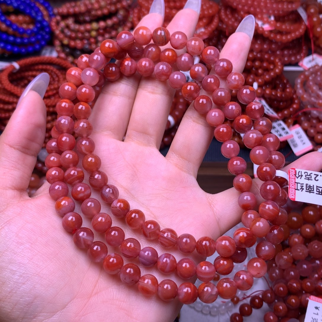 未镶嵌手链南红玛瑙22号卡8
