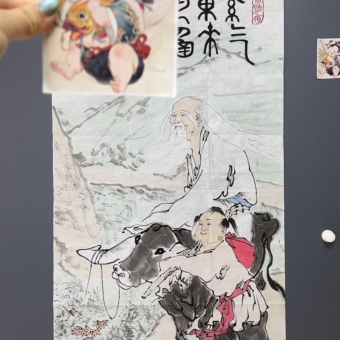老师说我的头发长了好多